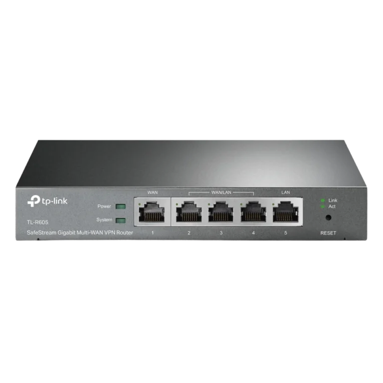 Tp-link ER605 Router Gigabit VPN Omada 1 Wan + 3 Lan/Wan