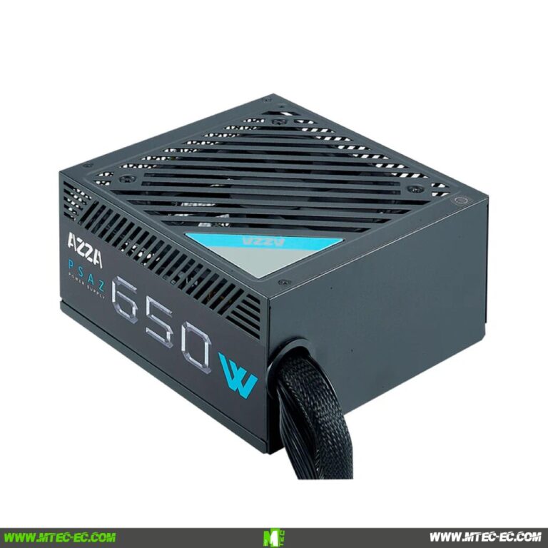 Azza 650W 80 Plus Bronze PSAZ-650B Fuente Poder