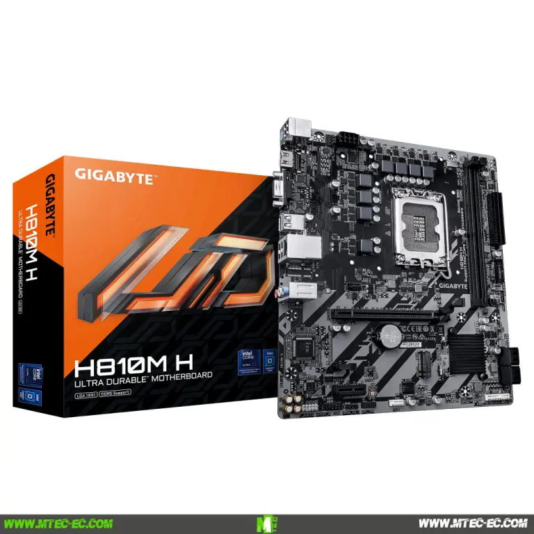 MTEC_H810M_H | MTEC Gigabyte UD H810M H Mainboard LGA 1851