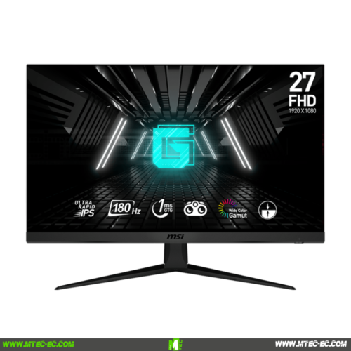 Msi G2712F Monitor 27" FHD 180Hz 1Ms Ultra Fast Ips