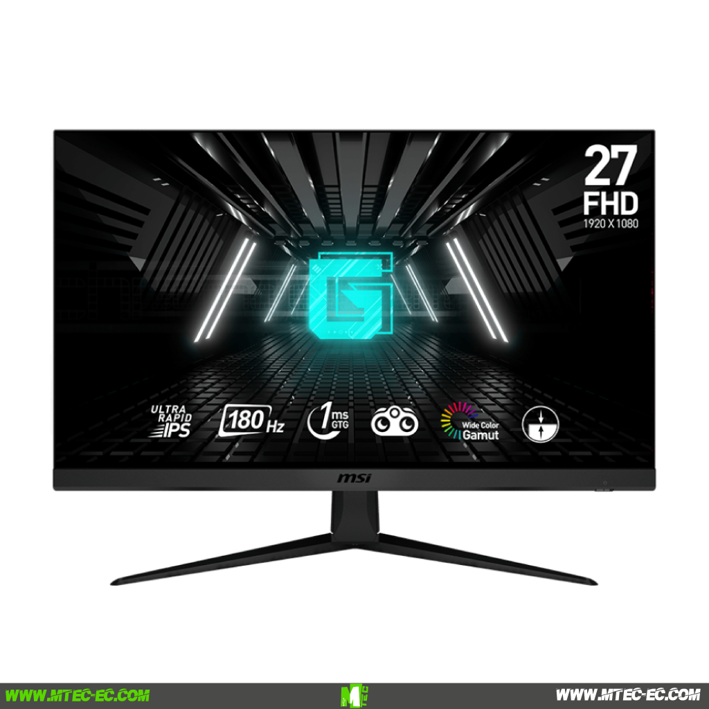 MTEC_MSI_G2712f_MONITOR | MTEC Msi G2712F Monitor 27" FHD 180Hz 1Ms Ultra Fast Ips