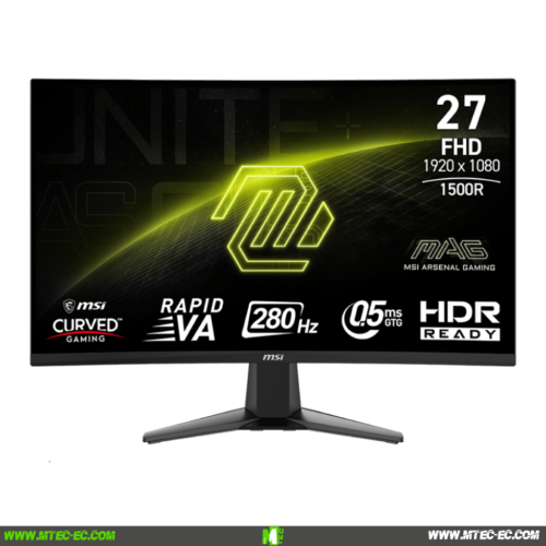 Msi MAG 276CXF Monitor 27"FHD Curvo 280Hz 0.5ms