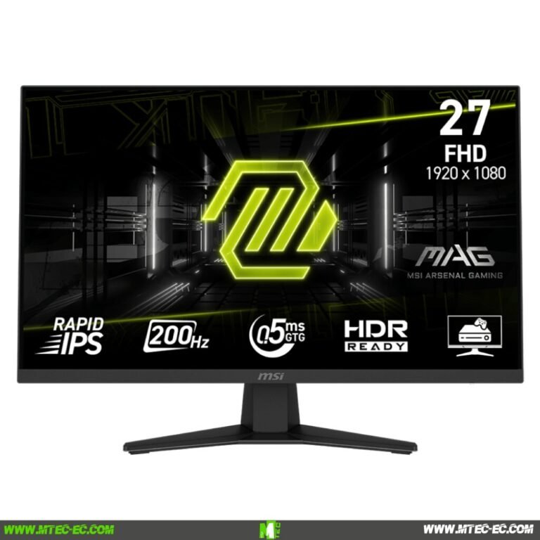 Msi MAG 274F Monitor 27" 200Hz Rapid Ips 0.5ms
