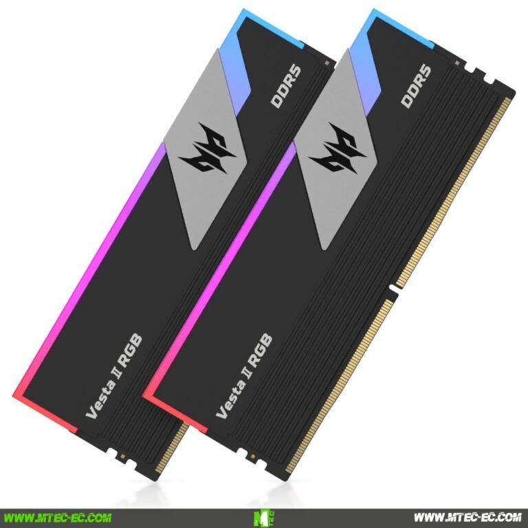 Predator Vesta II DDR5 RGB Kit 64GB (2x32GB) 6400Mhz