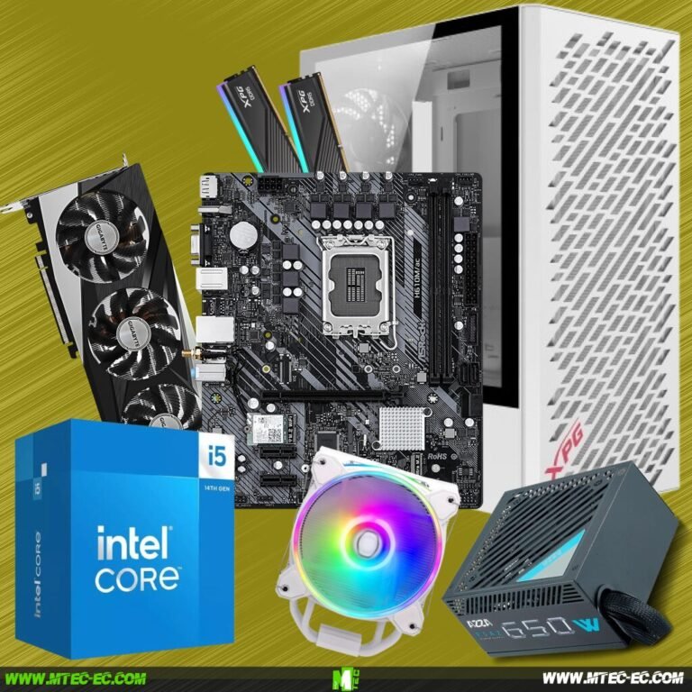 Mtec PC Air Bronze Intel I5-14400 1TB 16GB RX 7600