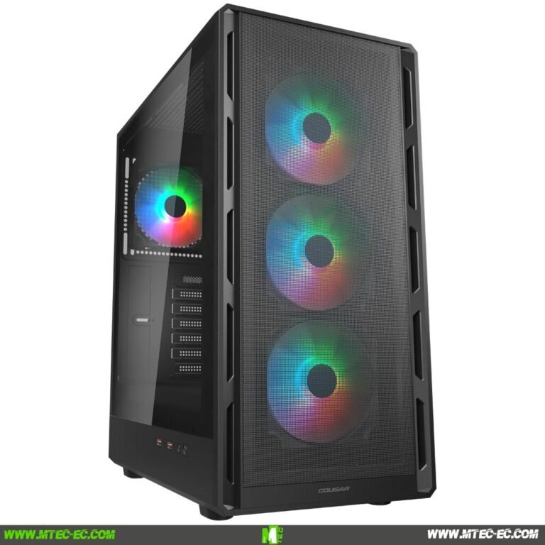 Cougar Airface Pure RGB Negro Case Gamer 4 Fans