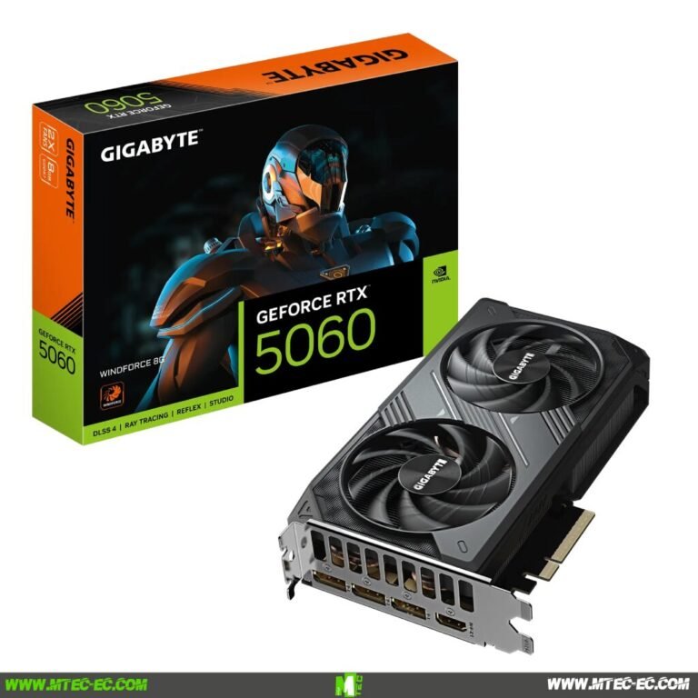 Gigabyte RTX 5060 Windforce 8GB Tarjeta de Video