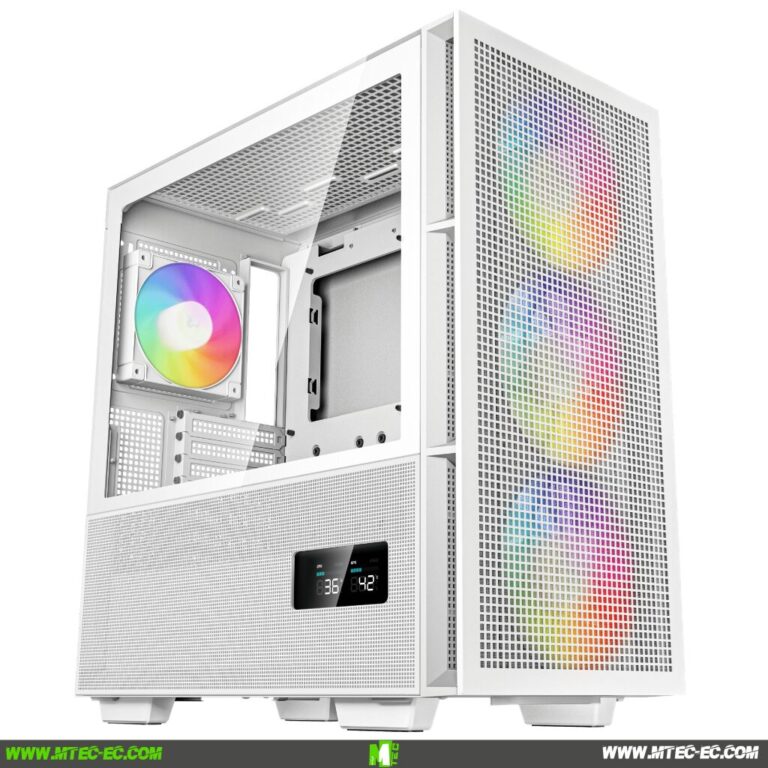 Deepcool CH560 Digital White Case Gamer 4 Fans