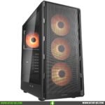 Cougar Airface Pure Pro Negro Case Gamer 4 Fans