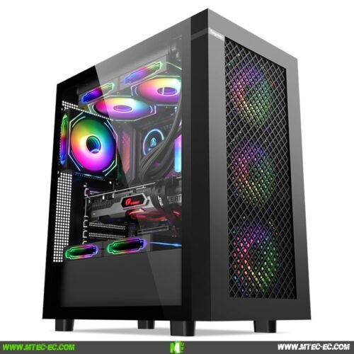 Segotep Endura I BK 4 Fans Case Gamer Vidrio