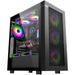 Segotep Endura I BK 4 Fans Case Gamer Vidrio