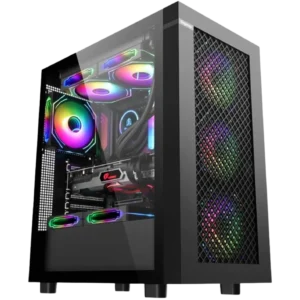 Segotep Endura I BK 4 Fans Case Gamer Vidrio