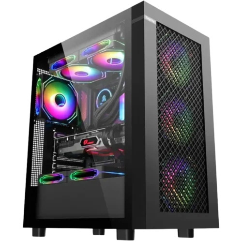 Segotep Endura I BK 4 Fans Case Gamer Vidrio