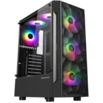 Segotep Flexi I Case gamer 4 Ventiladores ARGB Vidrio Templado