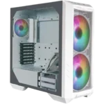 Cooler Master HAF 500 Mesh White Case Gamer Vidrio Templado 4 Ventiladores