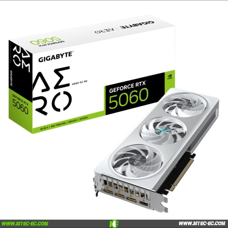 Gigabyte RTX 5060 AERO OC 8G Tarjeta de Video