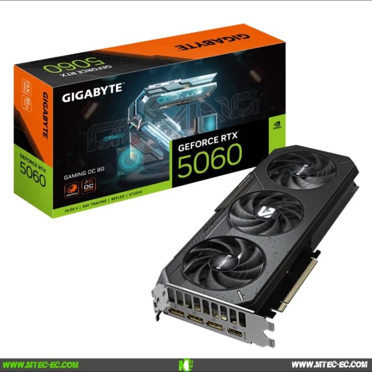 MTEC_GIGABYTE_RTX_5060_GAMING_OC_8G | MTEC Gigabyte RTX 5060 Gaming OC 8G Tarjeta de video