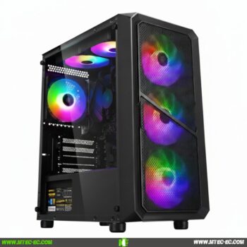 Segotep Cyber S1 4 Fans Argb Case Gamer mATX