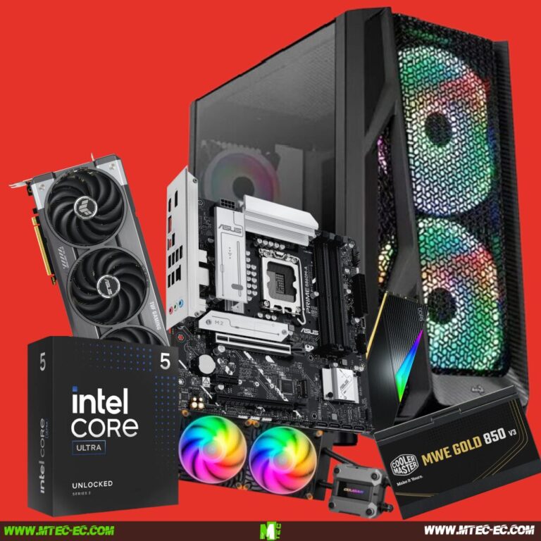 Mtec PC ELITE W Intel Core Ultra 5 245K 16GB 1TB RX 9060 XT