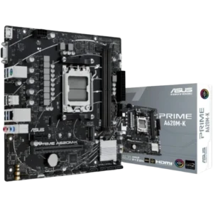 Asus Prime A620M-K Mainboard AM5 DDR5 PCIe 4.0