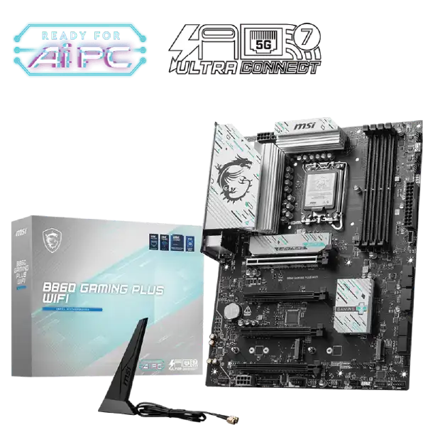 Msi B860 Gaming Plus Wifi Intel ultra Tienda gamer