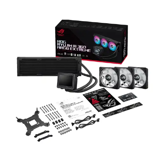 Asus Rog Ryujin III 360 ARGB Extreme Cooler || MTEC Tienda GamerEcuador