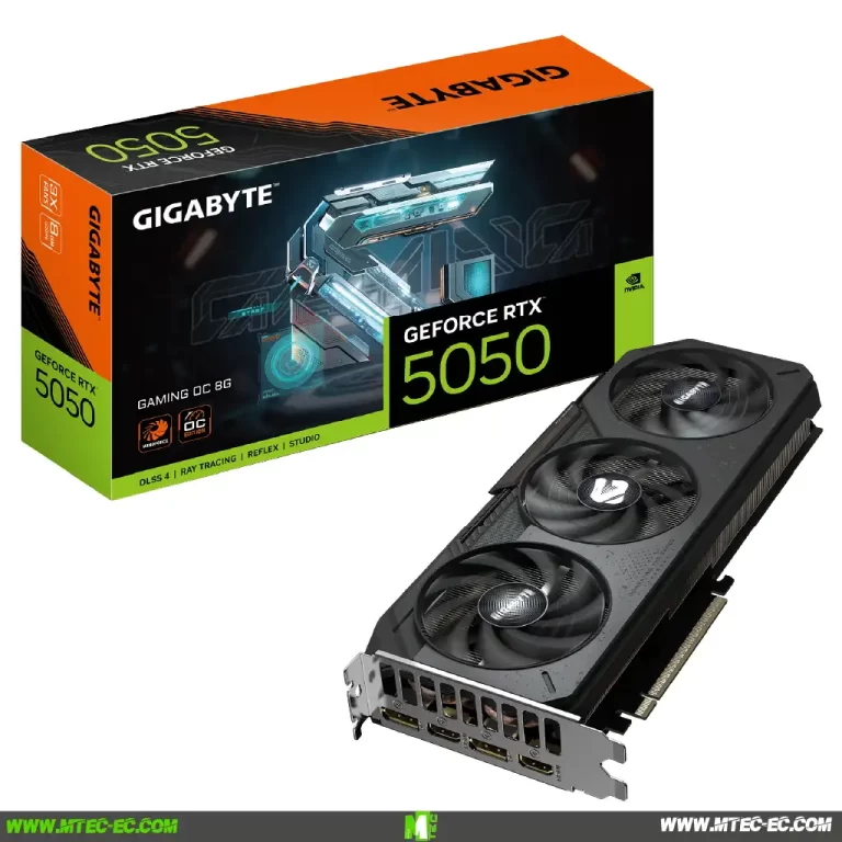 Gigabyte RTX 5050 Gaming OC 8GB Tarjeta de video | MTEC Tienda Gamer Ecuador