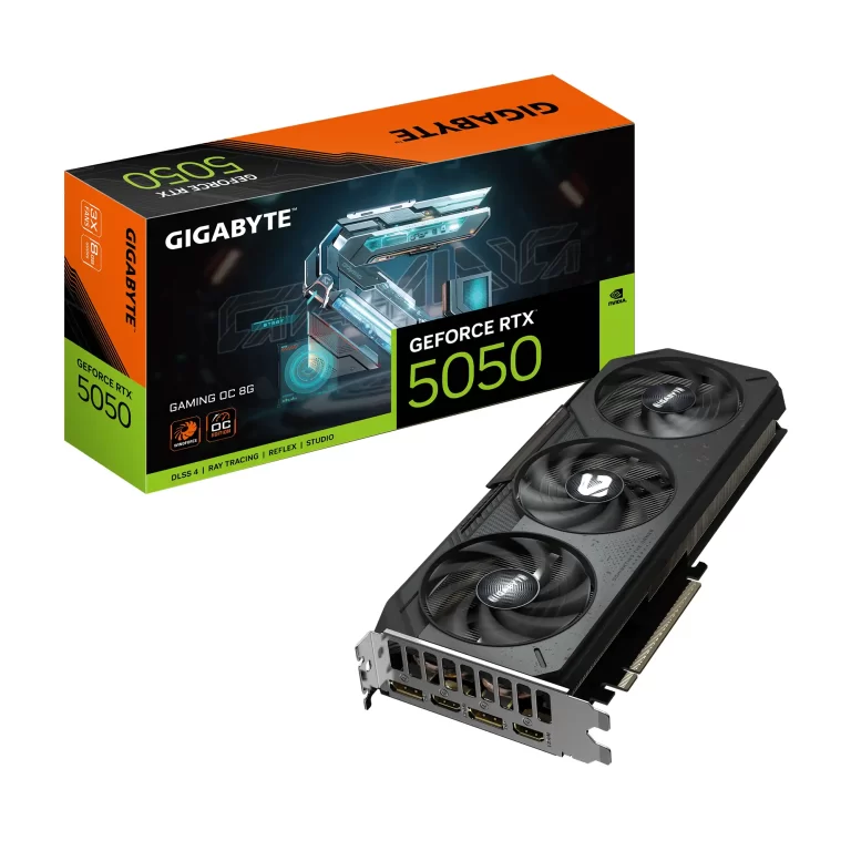 Gigabyte RTX 5050 Gaming OC 8GB Tarjeta de video | MTEC Tienda Gamer Ecuador