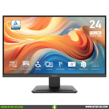 Msi Pro MP243L E14 Monitor 24" 144Hz IPS 1ms | MTEC Tienda Gamer Ecuador