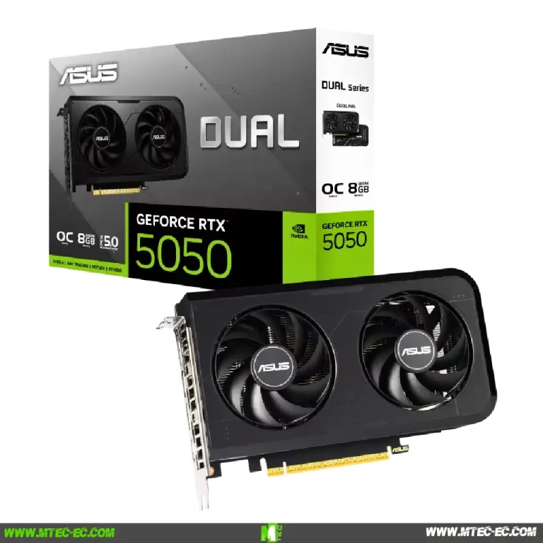 Asus Dual RTX 5050 8GB GDDR6 OC Edition Tarjeta de Video Tienda gamer
