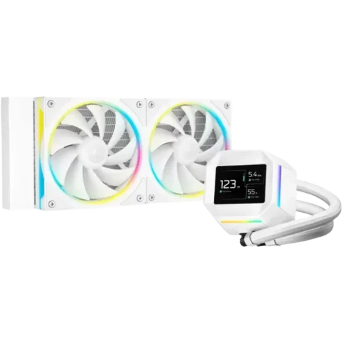 Deepcool LM240 Wh Enfriamiento Líquido 240mm ARGB