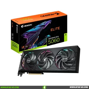 Gigabyte Aorus RTX 5060 Elite 8G Tarjeta de Video tienda gamer