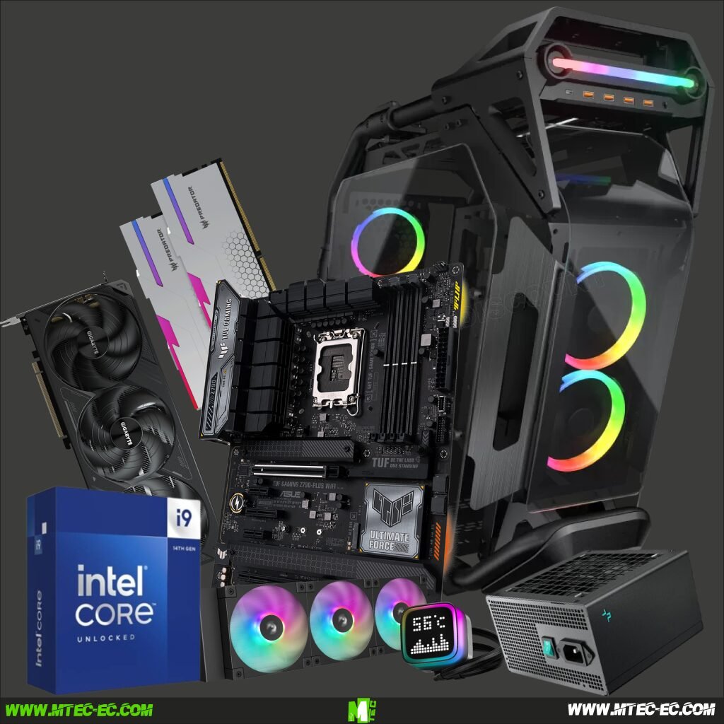 Mtec PC Gamer Imperial Gold Intel I9-14900K 32GB 1TB RTX 5080 | MTEC