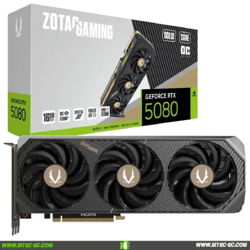 Zotac Gaming Geforce RTX 5080 Solid Core OC 16GB