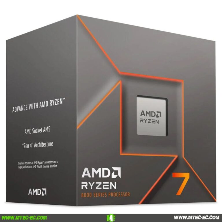 Amd Ryzen 7 8700F Procesador 8 Núc 16h 4.1 – 5.Ghz