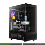 Gamdias ATLAS E1 3 Fan Case Gamer Diseño Panorámico tienda gamer