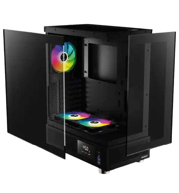 Gamdias -ATLAS -E1-3-Fan-Case-Gamer-Diseño-Panorámico tinda gamer