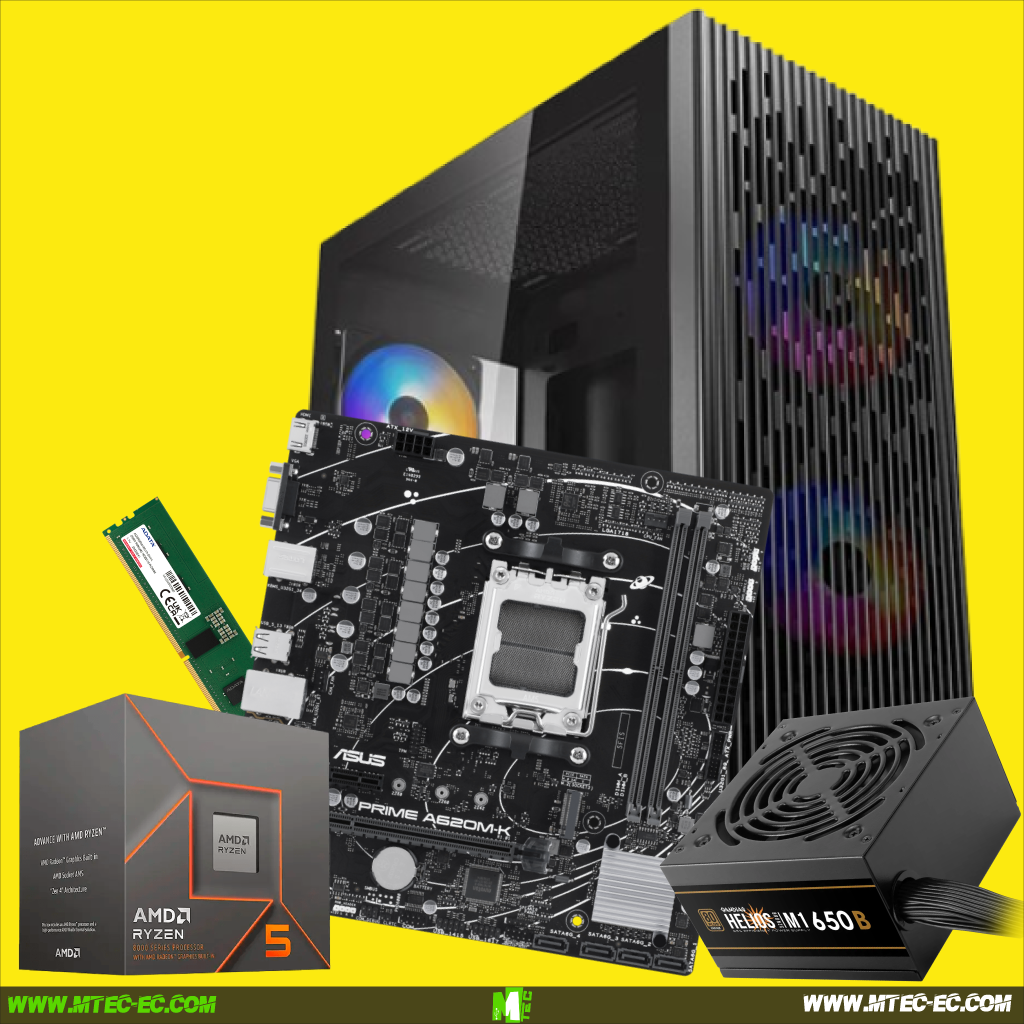 Mtec Pc Elemental II AMD R5 8500G 16GB 250GB