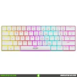 Armaggeddon SMK-1C WH Teclado Mecánico Red Switch