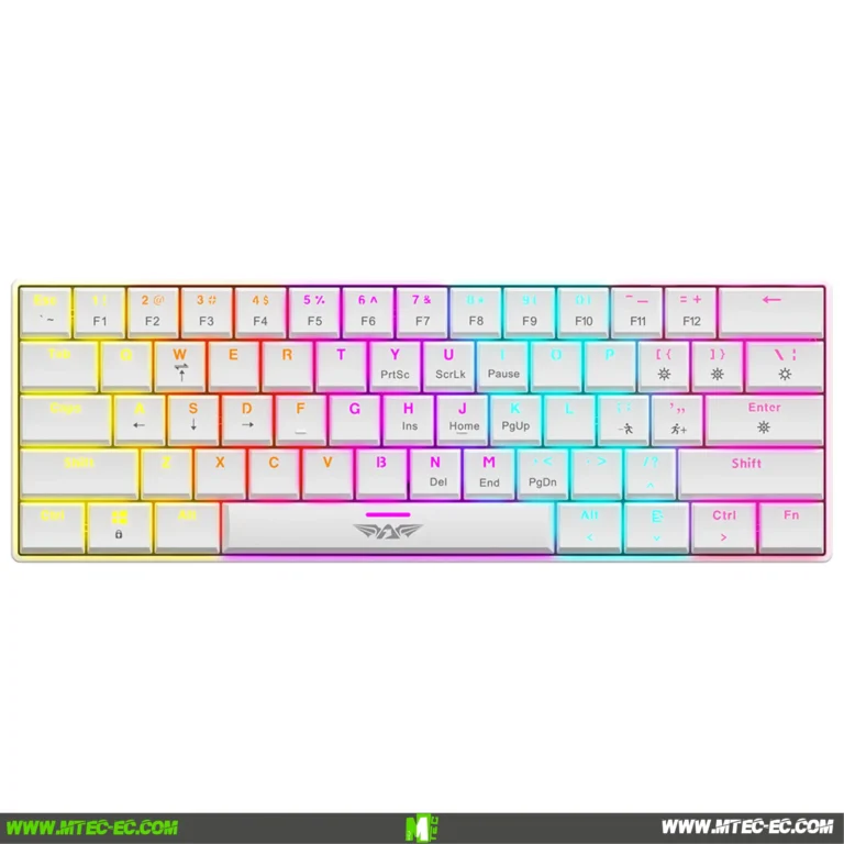 Armaggeddon SMK-1C WH Teclado Mecánico Red Switch