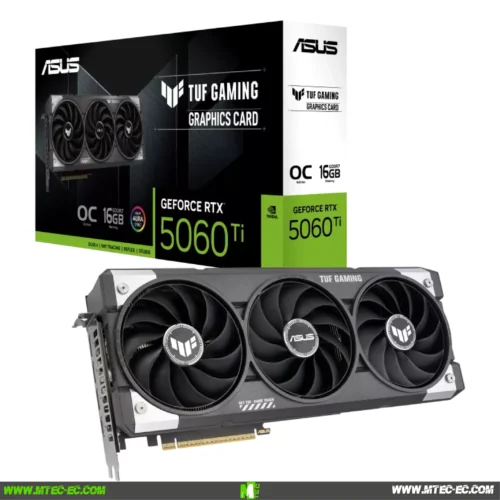 Asus Tuf Gaming GeForce RTX 5060 Ti OC 16GB Tarjeta de Video tienda gamer