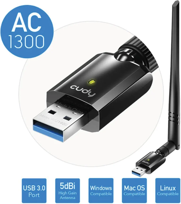 Cudy WU1400 AC1300 Adaptador WiFi USB