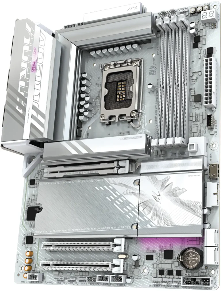 Gigabyte B860 AORUS ELITE WIFI7 ICE Motherboard