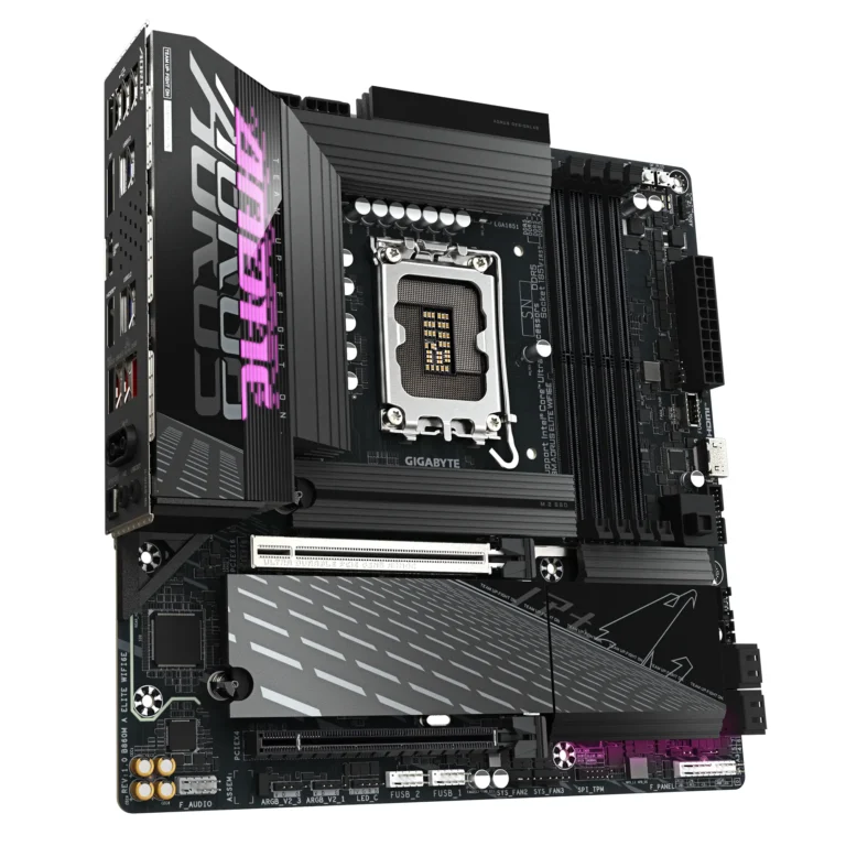 Gigabyte B860M Aorus Elite WIFI6E Mainboard LGA1851