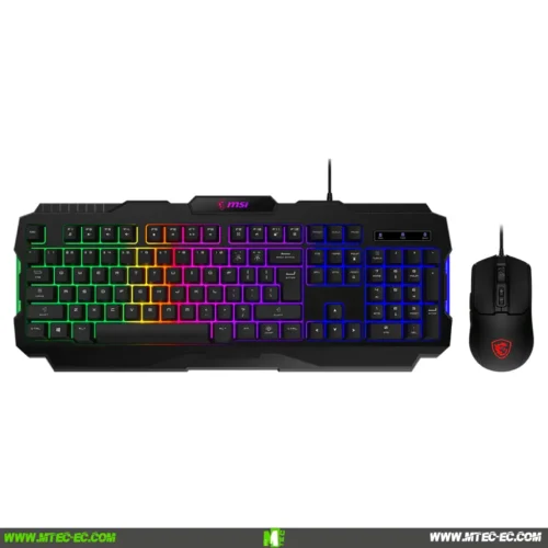 Msi Forge GK100 Combo Teclado + mouse RGB