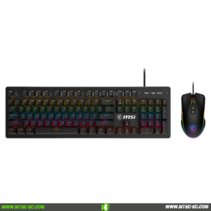 Mtec-msi-forge-gk300-combo-teclado-mouse | MTEC Msi Forge GK300 Combo Mouse + Teclado mecánico Blue Switches