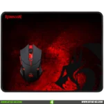Combo gamer Redragon Mouse y MousePad M601WL-BA Negro y Rojo