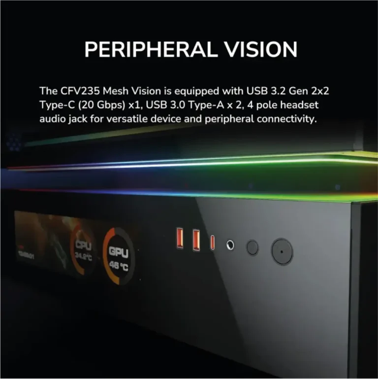 Cougar CFV235 Vision Panorámico con Pantalla LCD