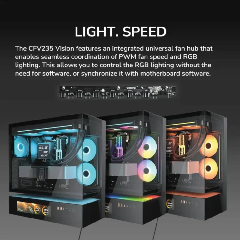 Cougar CFV235 Vision Panorámico con Pantalla LCD