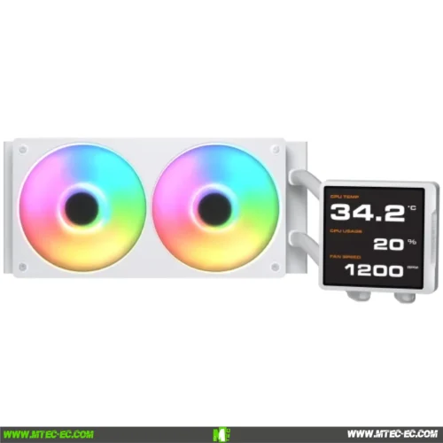 Cougar Poseidon Vistek Pro ARGB 240mm Pantalla LCD Wh